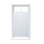 Klostuota žaliuzė Relaxdays 10021308_737, 1 vnt, Balta, 90 × 210 cm