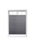 Klostuotas roletas Relaxdays, 1 vnt, Pilkas, 90 × 130 × 2 cm
