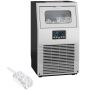 Commercial ice cube maker, 30 kg per day, 34.5 × 60.2 × 33.9 cm