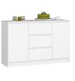 Chest of drawers K016 120 cm., white