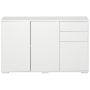 Chest of drawers Homcom 117x36x74cm., white