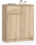 Chest of drawers NORE K80, oak color