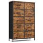 Komoda SONGMICS LGS123BH04, 6 stalčiai, 76,7 × 116,7 × 30 cm