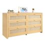 Chest of drawers VEVOR KLTC-02, 6 drawers, 144.5 × 79.5 × 45 cm