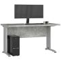 Computer desk BM-135, gray, 135 × 76 × 60 cm