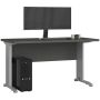 Computer desk BM-135, gray, 135 × 76 × 60 cm