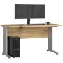 Computer desk BM-135, brown, 135 × 76 × 60 cm
