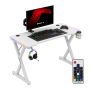 Computer gaming desk Huzaro Hero 2.3 RGB, 131 × 11 × 77 cm