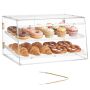 Confectionery display case VEVOR GTDAP08, 2-tier, 526 × 400 × 305 mm