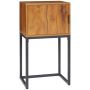 Console table Homcom 40x30x76cm., brown/black