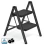 Kopėčios SONGMICS GSL102BZ01, 2 pakopų, 55 × 61,8 × 43,4 cm