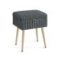 Kosmetinis pufas SONGMICS LOM505, Su daiktadėže, 30 × 40 × 50 cm