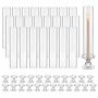 VEVOR taper candle holders, 24 pcs, Ø86 × 390 mm
