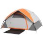 Dome camping tent, 2-person, Red, 210 × 150 × 110 cm