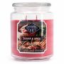 Kvapioji žvakė Candle Brothers, 1 vnt, Raudona, Ø 10 × 15 cm