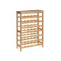 Wine rack 29x66x99.5cm., light brown
