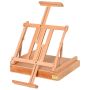 Suitcase easel, 42 × 36 × 12.5 cm