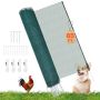 Temporary mesh fence VEVOR AL-FN-0920, 12 posts, Green, 20 × 0.9 m