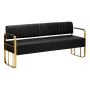 Avila waiting sofa, up to 3 persons, Black