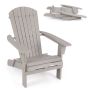 Lauko Adirondack kėdė, sulankstoma, 88,9 × 93,98 × 71,12 cm