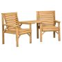 Outdoor furniture set, 3 pieces, 66 × 65 × 90 cm