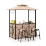 Lauko baro komplektas, 3 dalių, 6,5 × 4 × 8 pėd
