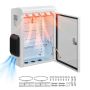 Outdoor electrical box VEVOR SPT503520HW, with thermostat and fan, 500 × 400 × 200 mm