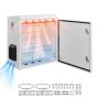 Outdoor electrical box VEVOR SPT605530HW, with fan and thermostat, 60 × 60 × 30 cm