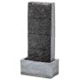Lauko fontanas, su LED apšvietimu ir siurbliu, 37,5 × 22 × 80 cm