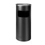 Lauko šiukšliadėžė Relaxdays 10053475_46, peleninė su išimamu kibiru, 30 l, Ø 23,5 × 60,5 cm