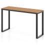 Lauko stalas, 4–6 žmonėms, 129 × 42 × 75 cm