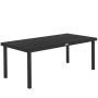 Outdoor table, 8 seats, 190 × 74 × 90 cm