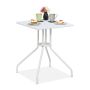 Lauko stalas Relaxdays 10049576.0, iki 4 žmonių, 62 × 73 × 62 cm