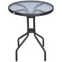 Outdoor table Outsunny 60x60x70cm., black
