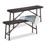 Lauko suolai Relaxdays, 2 vnt, Rudi, 100 × 42 × 25 cm