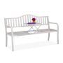 Lauko suoliukas Relaxdays 10036072_1255, iki 3 žmonių, 150 × 89 × 58,5 cm