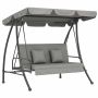 Outdoor swing, 3 seats, 210 × 170 × 125 cm