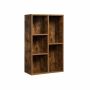 Bookshelf with 5 compartments