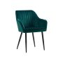 Dining chair, blue-green
