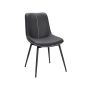 Dining chair 56x50.3x81cm., black