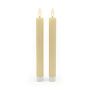 LED žvakės Relaxdays 10051655_127, 2 vnt, Ø 2 × 25 cm