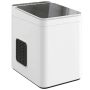 Ledo gaminimo aparatas, 12 kg/24 val., 1,5 l bakas, Balta, 31,5 × 23,2 × 33,7 cm