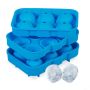 Ledo kubelių forma Relaxdays 10048634.0, 6 sferiniai ledo kubeliai, 2 vnt, 18 × 4,5 × 12,5 cm