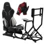 Racing simulator cabin Huzaro Speed ​​6.0, with monitor holder, 83 × 52 × 57 cm