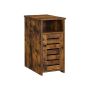 Bedside table 30 x 50 x 60 cm., brown
