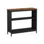 Console table Vintage, brown/black