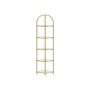 Corner shelf with 5 levels
