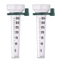 Lietaus matuokliai Relaxdays 10045891.0, 2 vnt, 10,5 × 24,5 × 8,5 cm