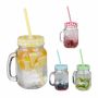 Limonado stiklinės Relaxdays 10046138.0, 4 vnt, 13,5 × 11 × 8 cm