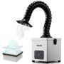 Soldering fume extractor VEVOR, 3-stage filtration, 20.5 × 18.8 × 22.5 cm